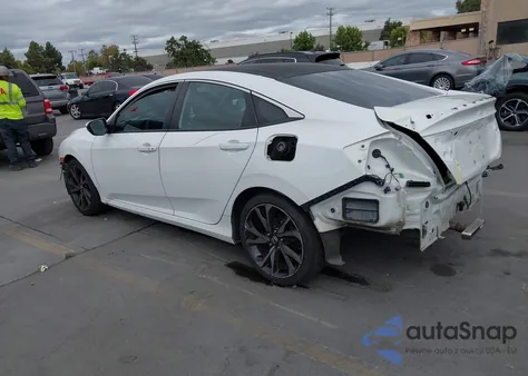 2019 Honda Civic Sport from USA, damaged, VIN 2HGFC2F81KH602173